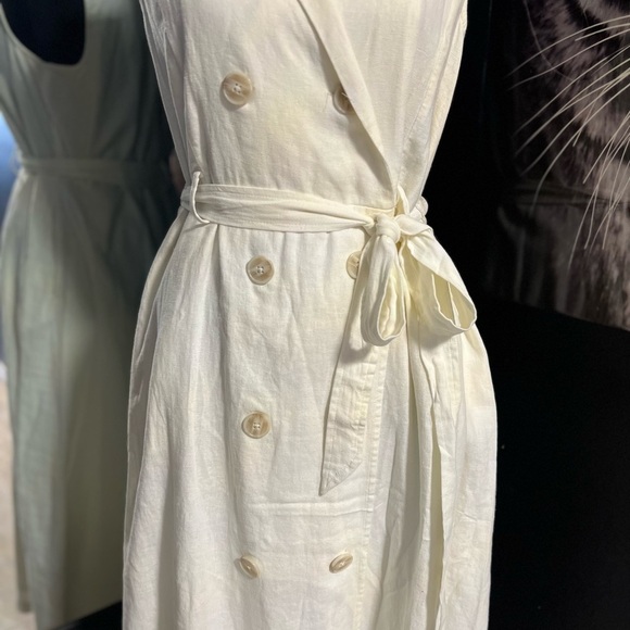 💕NWT- ADORABLE CROFT & BARROW BUTTON UP DRESS SZ S💕 - Picture 4 of 9